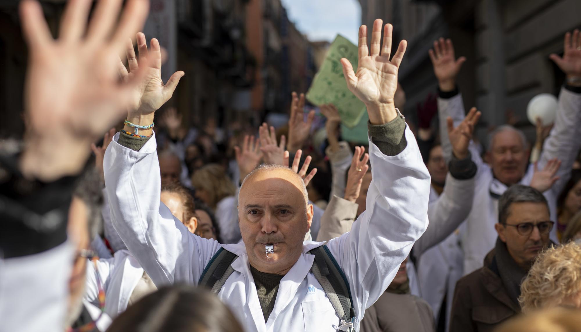 Manifestación huelga médicos primaria - 14